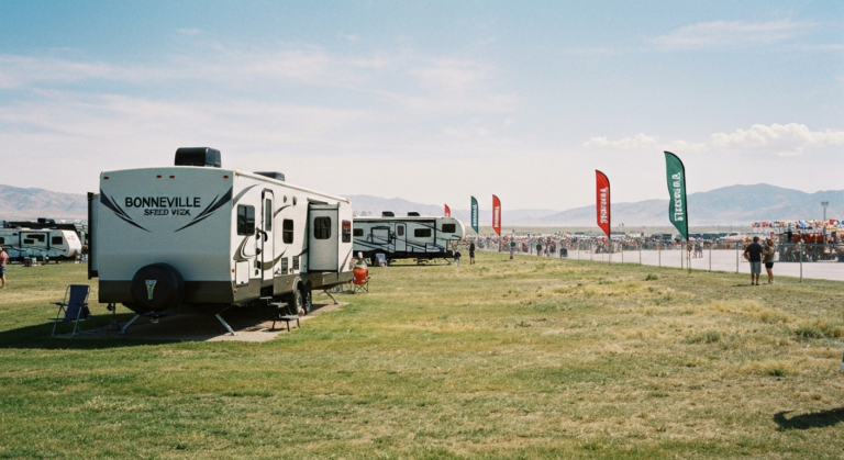 RV rental for Bonneville Speed Week near Layton UT