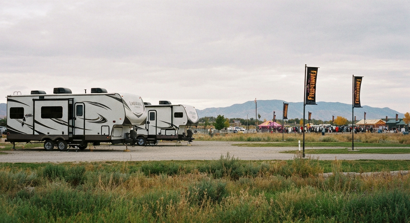RV rental for Lagoon's Frightmares near Layton