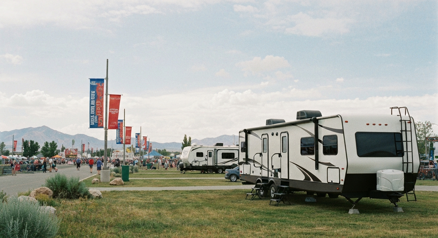 RV rental for Utah State Fair near Layton